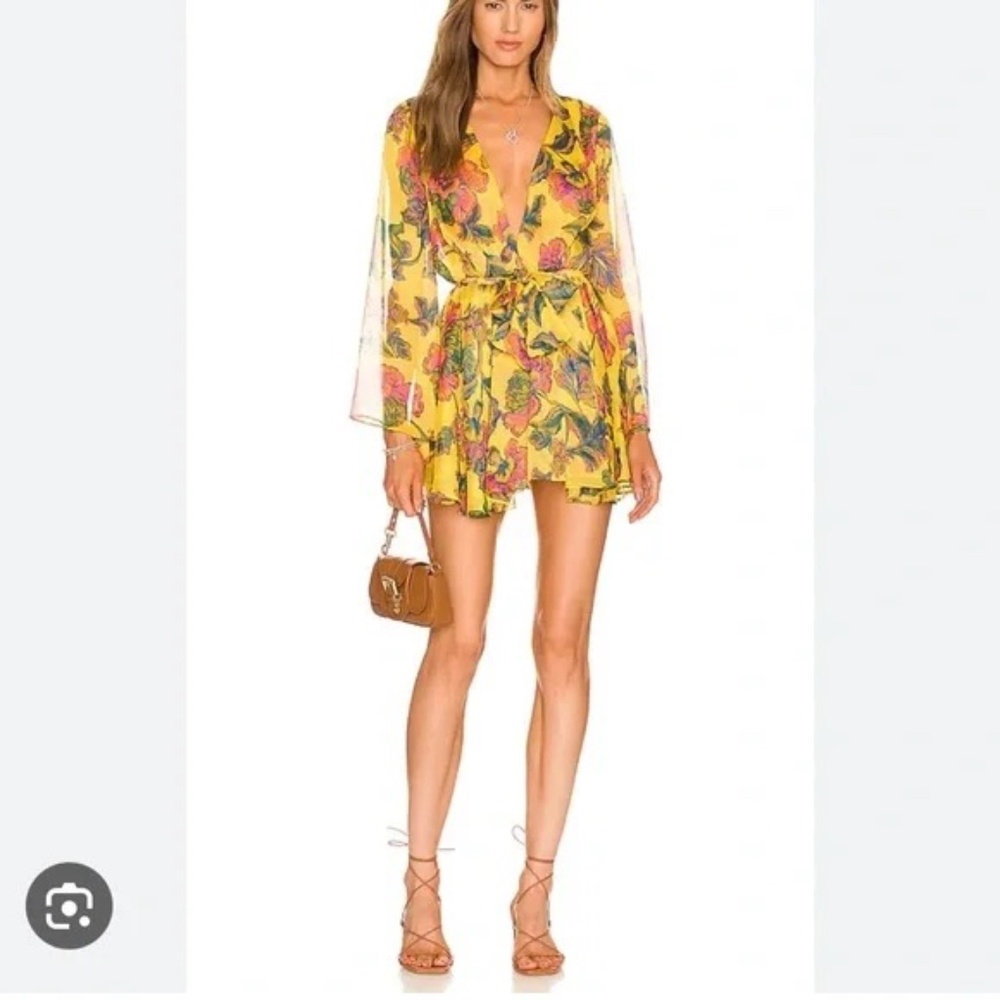 NWT Misa Los Angeles Kaia Floral Mini Dress